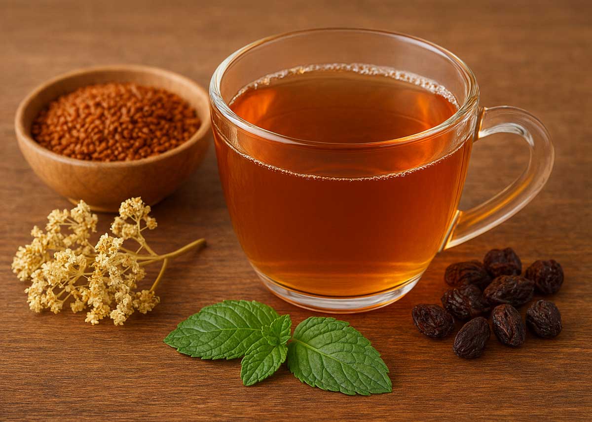 دمنوش رفع عطش